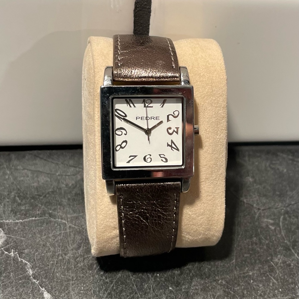 SALE!!! 2 for 30 Ladies Pedre Leather Band Watch- NWOT- New Battery
(21)